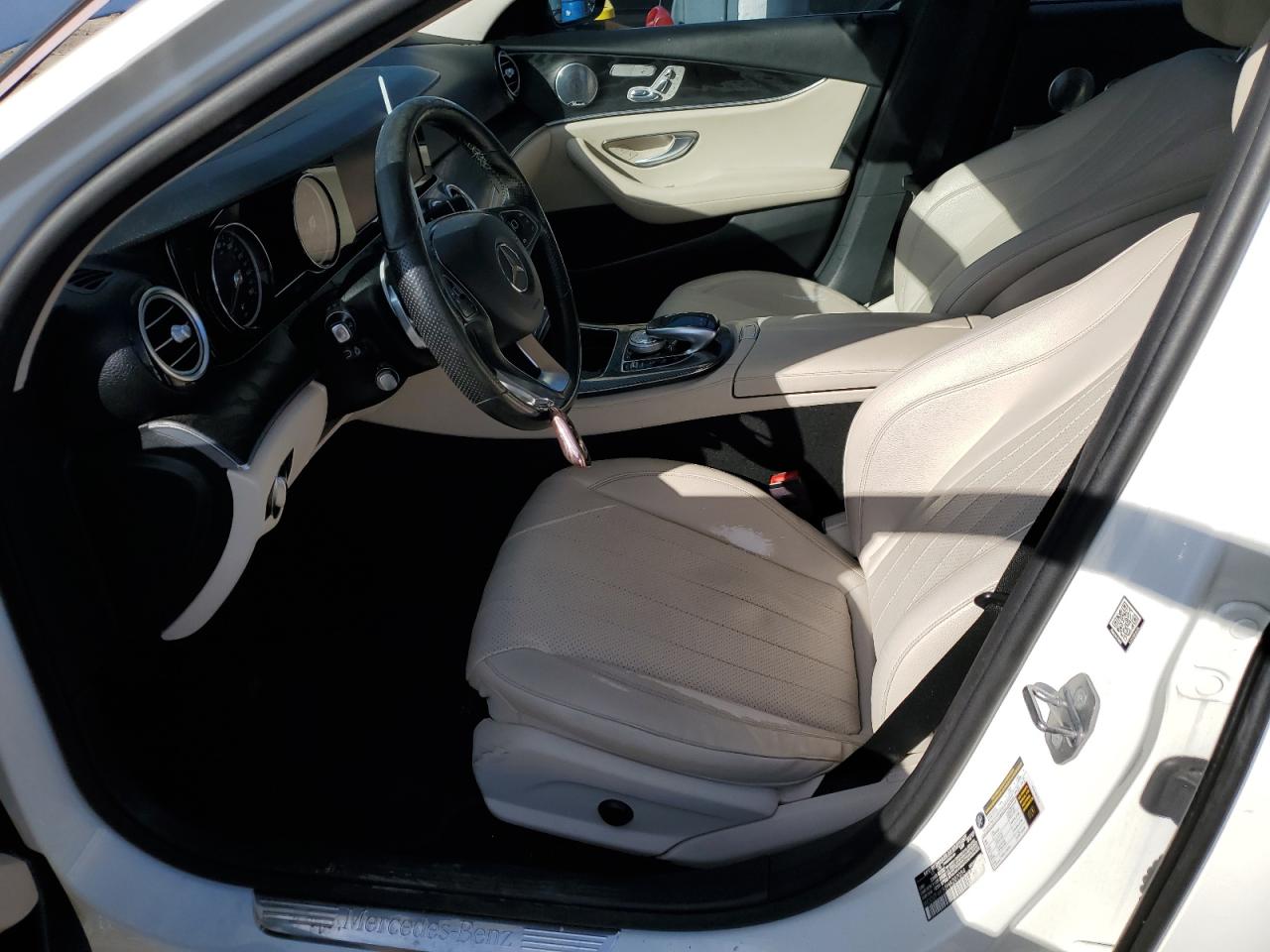 2017 Mercedes-Benz E-klasse VIN WDDZF4KB5HA207054 Copart auction photo, front end damage thumbnail 7