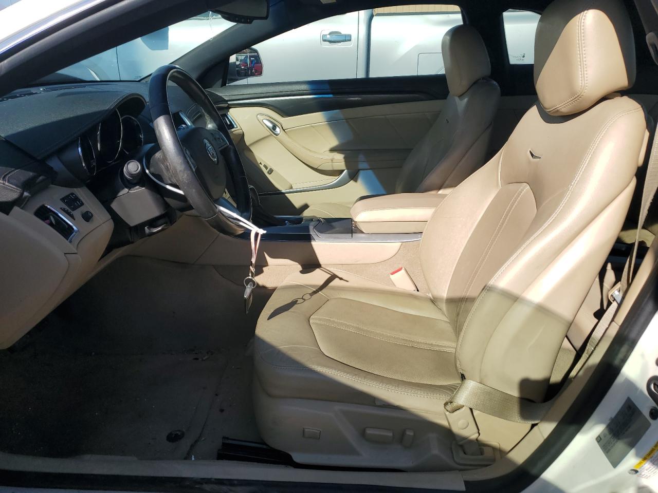 2012 Cadillac CTS VIN 1G6DL1E31C0154774 Copart auction photo, front end / side damage thumbnail 7
