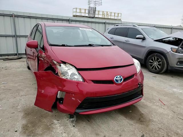 2012 Toyota Prius VIN JTDKN3DU5C1549281 Copart auction photo, front end damage thumbnail 10
