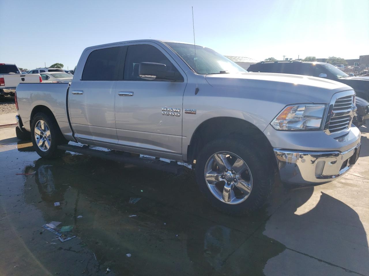 2017 RAM 1500 VIN 1C6RR7LT5HS871107 Copart auction photo, rear end damage thumbnail 4