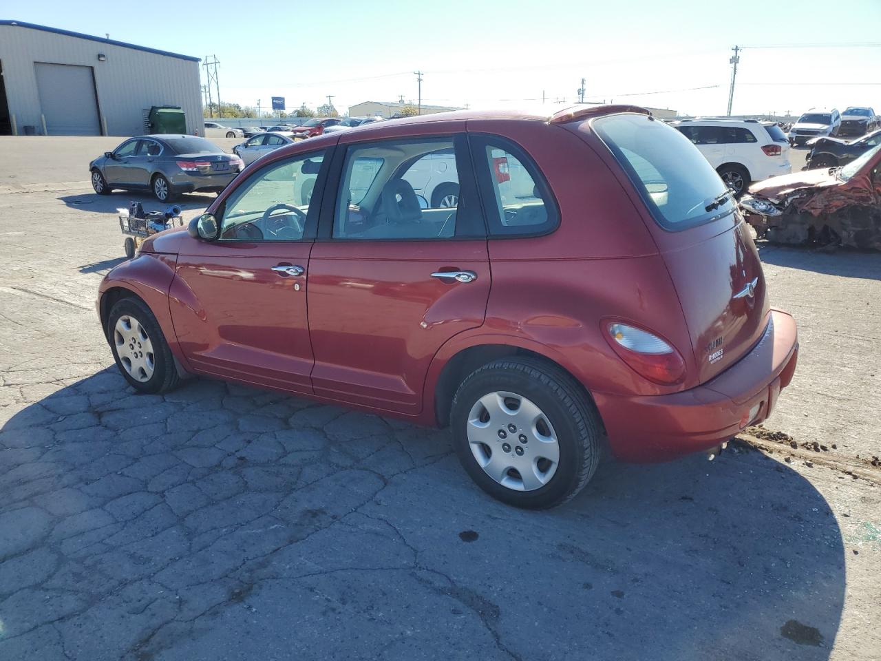 2007 Chrysler PT Cruiser VIN 3A4FY48B77T513219 Copart auction photo, side / hail damage thumbnail 2