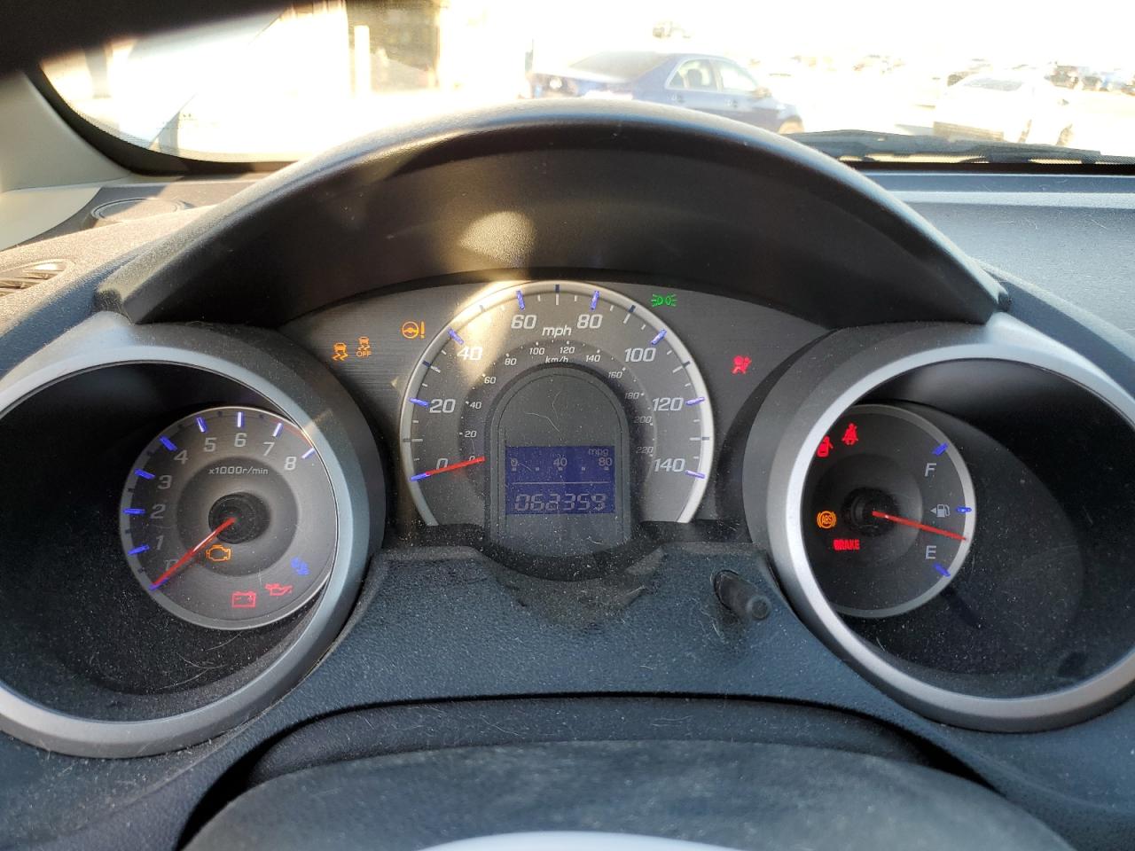 2013 Honda Fit VIN JHMGE8H38DC082785 Copart auction photo, front end damage thumbnail 9
