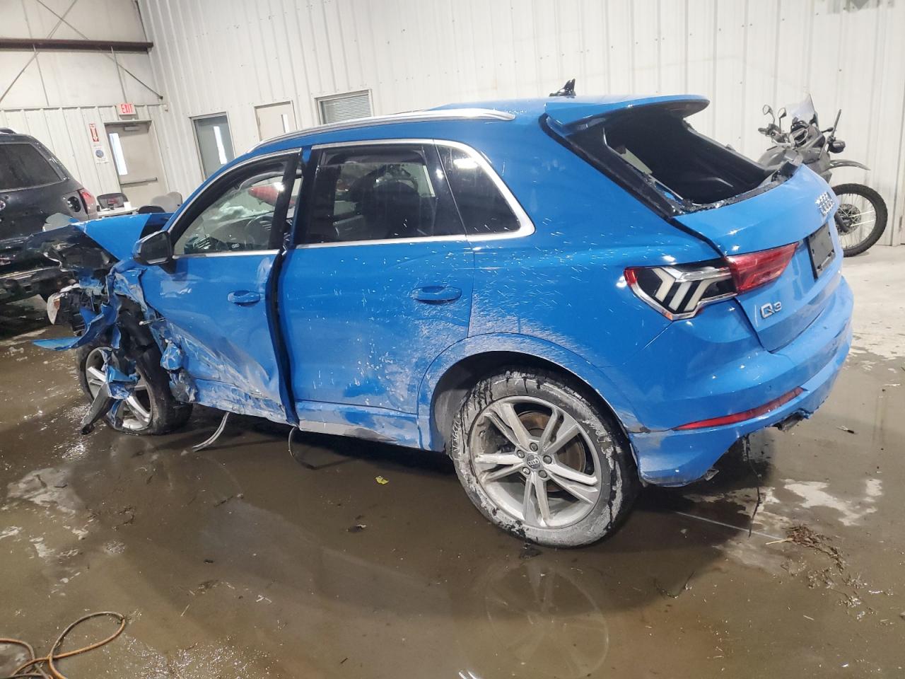 2019 Audi Q3 VIN WA1EECF37K1067325 Copart auction photo, all over damage thumbnail 2