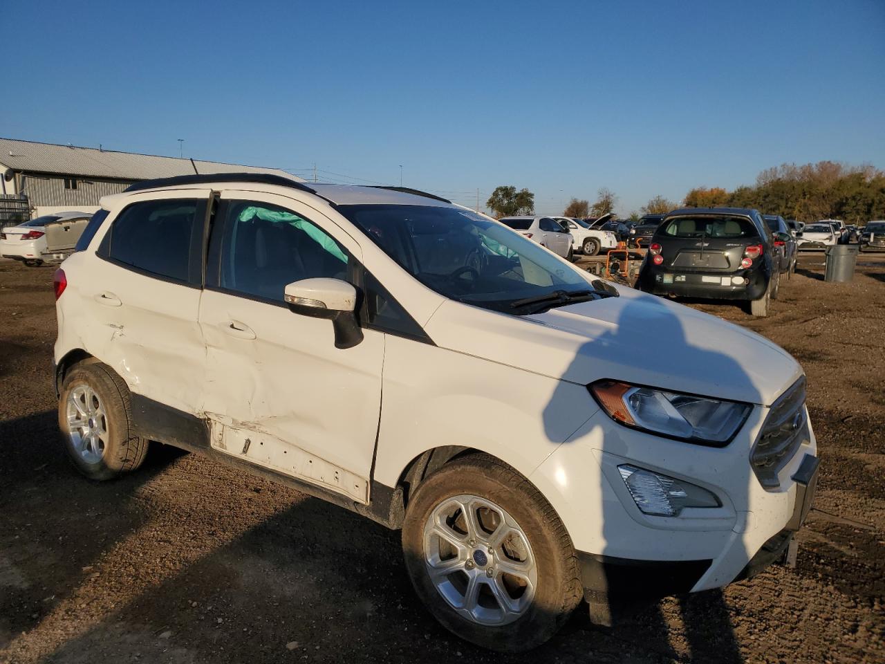 2018 Ford EcoSport VIN MAJ3P1TE2JC179542 Copart auction photo, side / rear end damage thumbnail 4