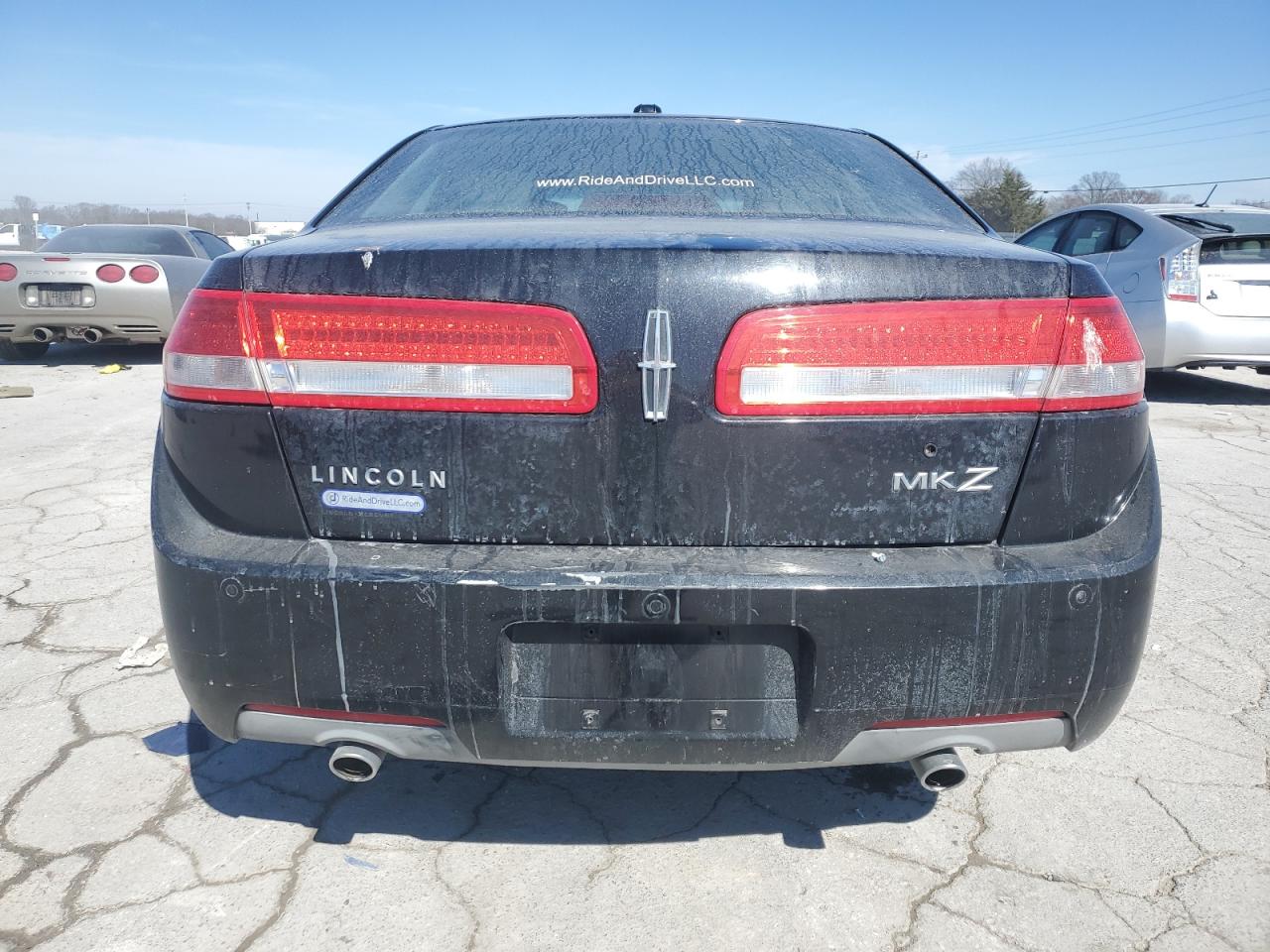 2011 Lincoln MKZ VIN 3LNHL2GC8BR761959 Copart auction photo, side damage thumbnail 6