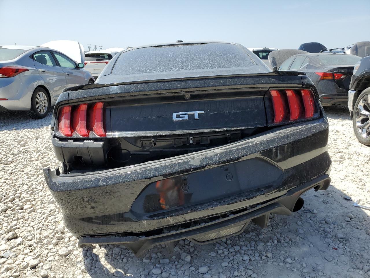 2019 Ford Mustang VIN 1FA6P8CF3K5186276 Copart auction photo, undercarriage / all over damage thumbnail 6