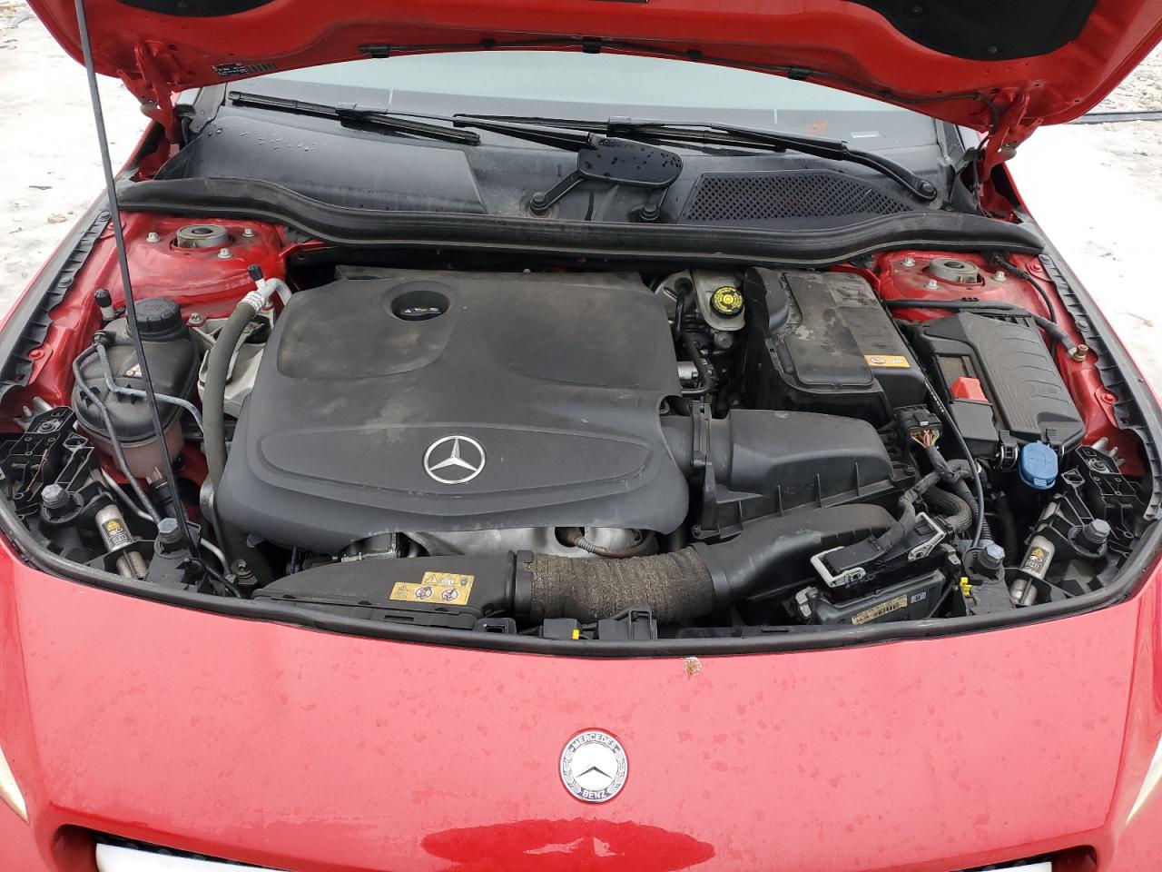 2015 Mercedes-Benz CLA-klasse VIN WDDSJ4EB2FN268492 Copart auction photo, rear end damage thumbnail 12
