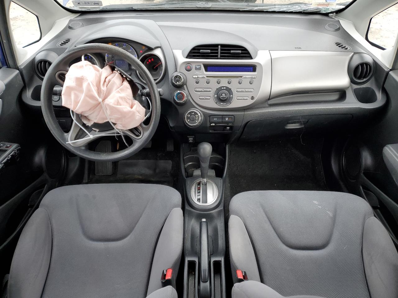 2010 Honda Fit VIN JHMGE8H28AS009991 Copart auction photo, all over damage thumbnail 8