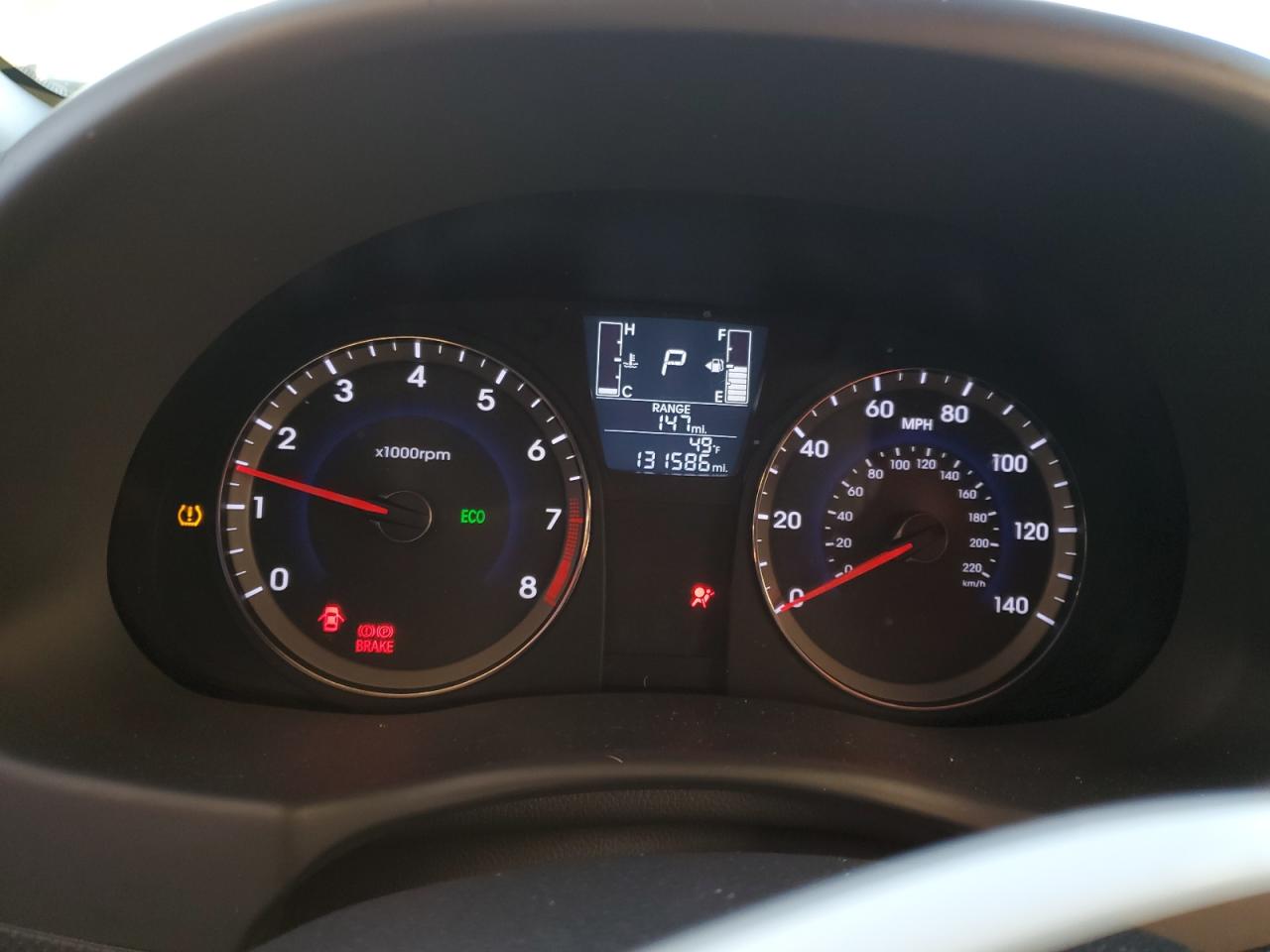 2016 Hyundai Accent VIN KMHCT4AE8GU096951 Copart auction photo, all over damage thumbnail 9