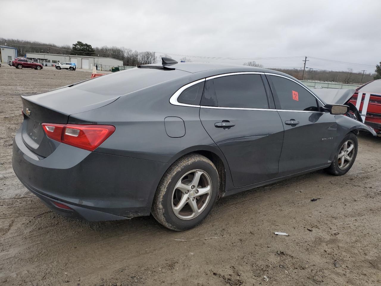 2018 Chevrolet Malibu VIN 1G1ZB5ST6JF242689 Copart auction photo, front end / minor dent/scratches damage thumbnail 3