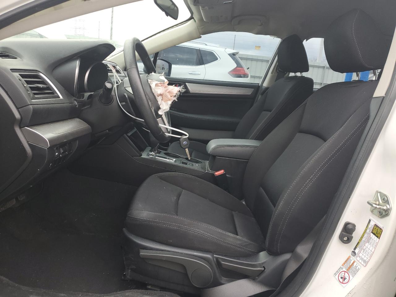 2017 Subaru Legacy VIN 4S3BNAB63H3032744 Copart auction photo, front end / side damage thumbnail 7