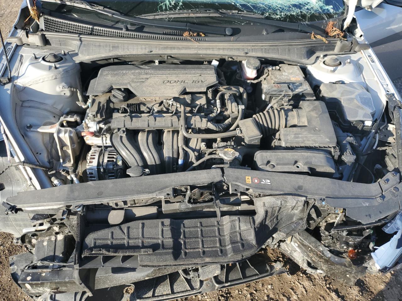 2023 Hyundai Elantra VIN 5NPLS4AG2PH090131 Copart auction photo, front end damage thumbnail 12