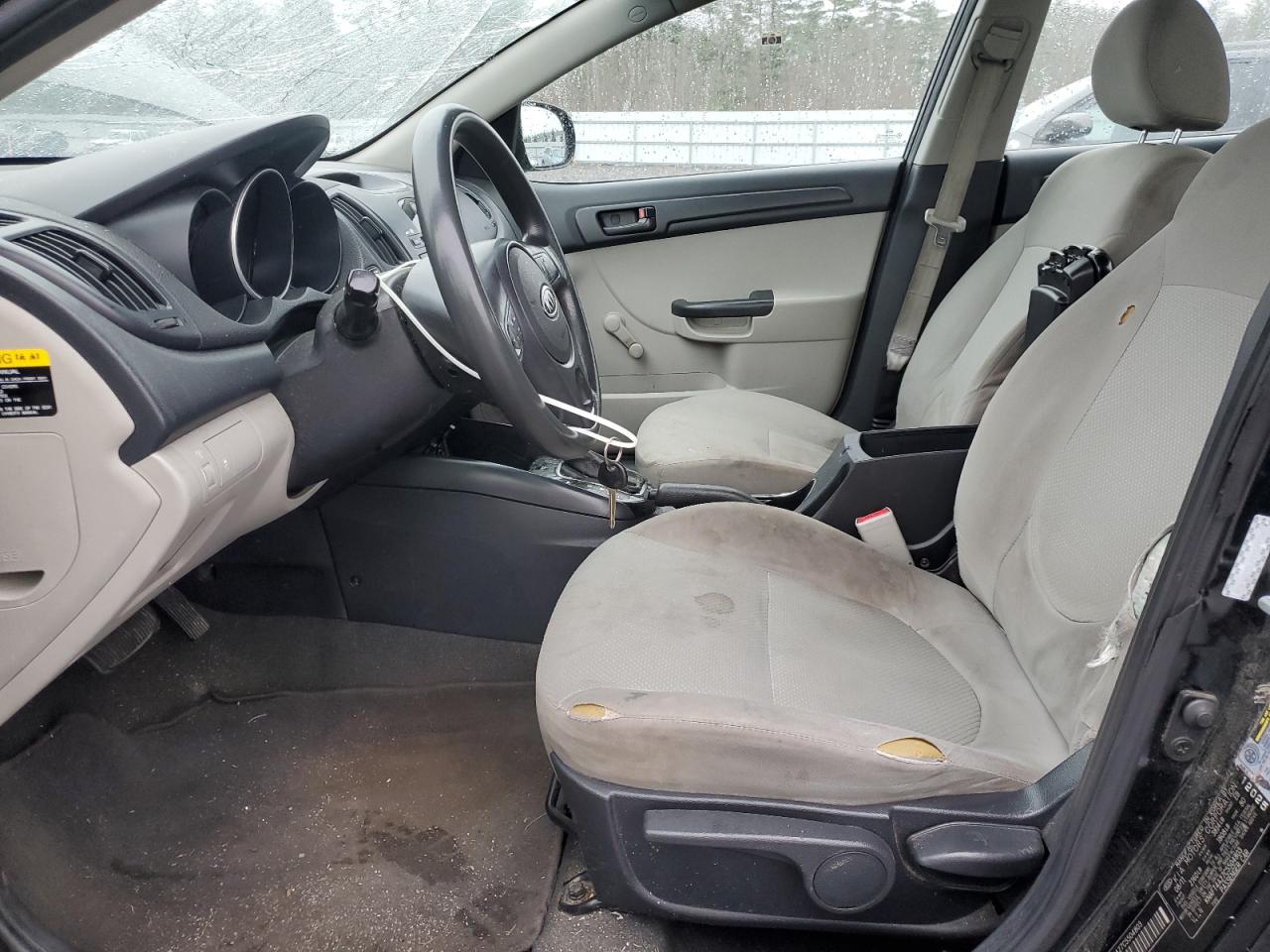 2012 KIA Forte VIN KNAFT4A27C5504803 Copart auction photo, front end / side damage thumbnail 7