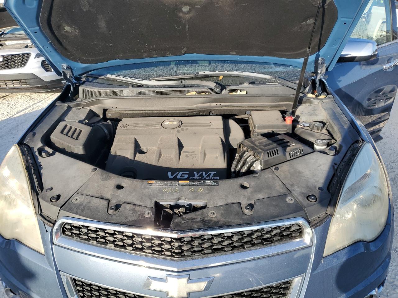 2011 Chevrolet Equinox VIN 2CNFLFE55B6315228 Copart auction photo, water/flood damage thumbnail 12