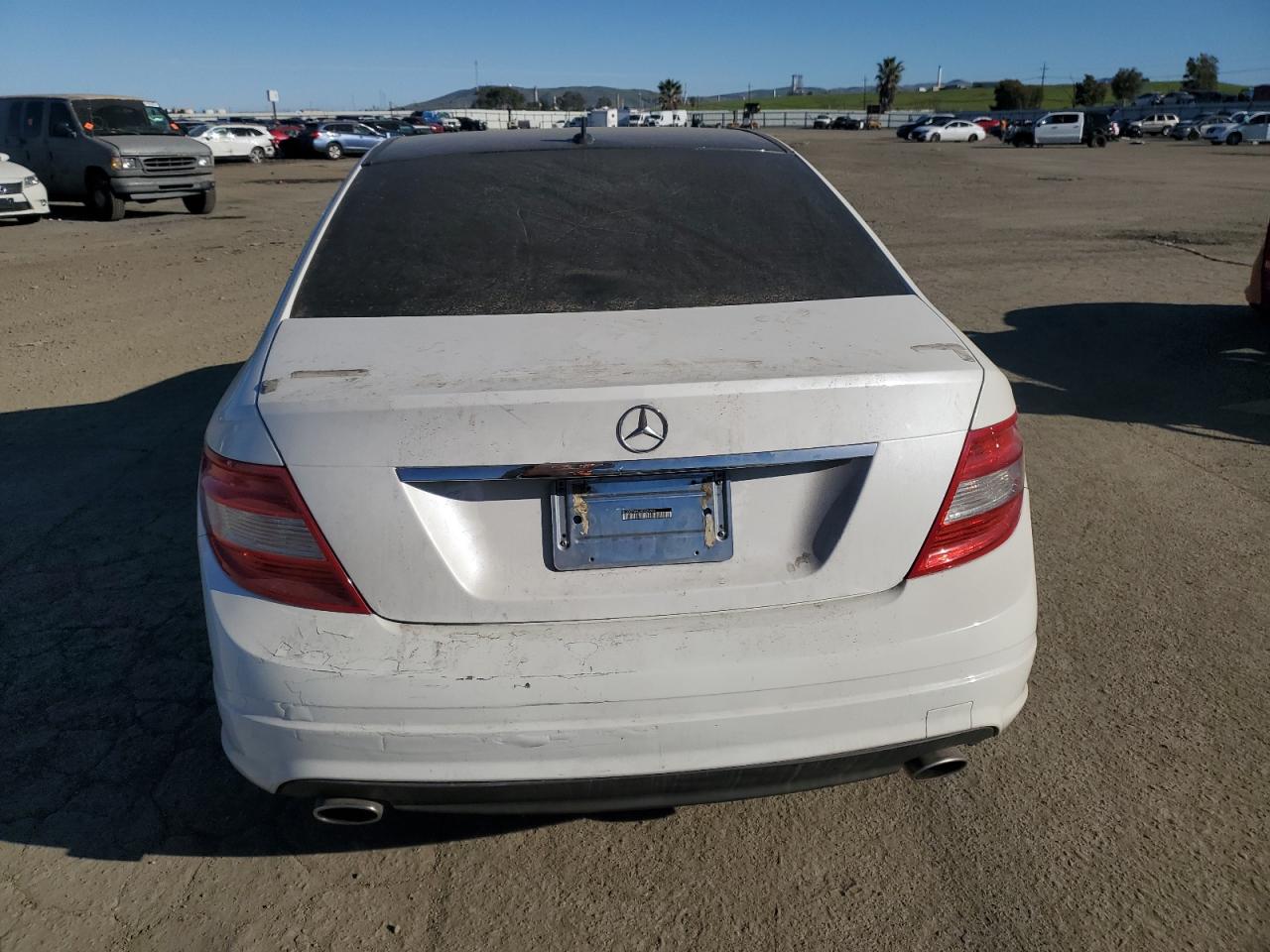 2010 Mercedes-Benz C-klasse VIN WDDGF5EB5AF429806 Copart auction photo, front end damage thumbnail 6