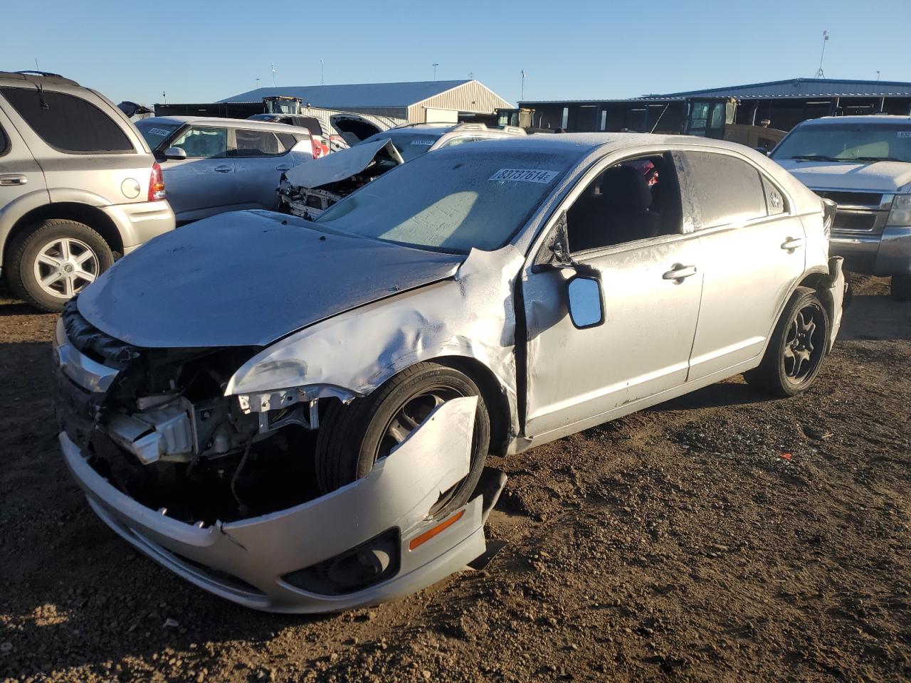 2010 Ford Fusion VIN 3FAHP0HA5AR390001