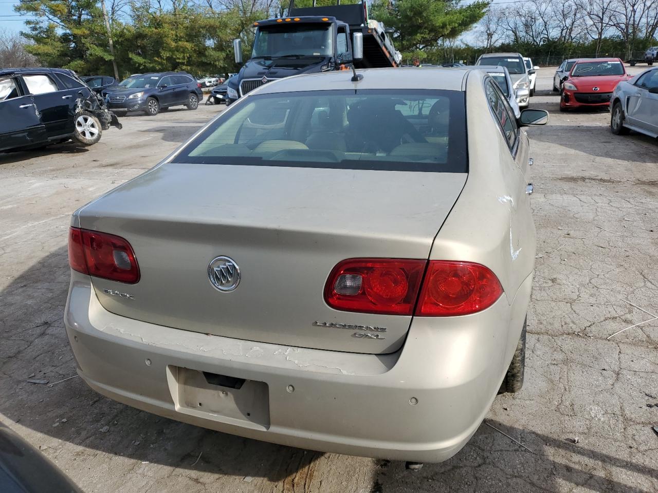 2007 Buick Lucerne VIN 1G4HD57277U123529 Copart auction photo, all over damage thumbnail 6