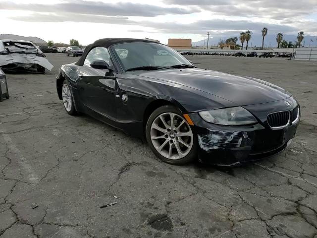 2008 BMW Z4 VIN 4USBU33508LW74711 Copart auction photo, side damage thumbnail 11