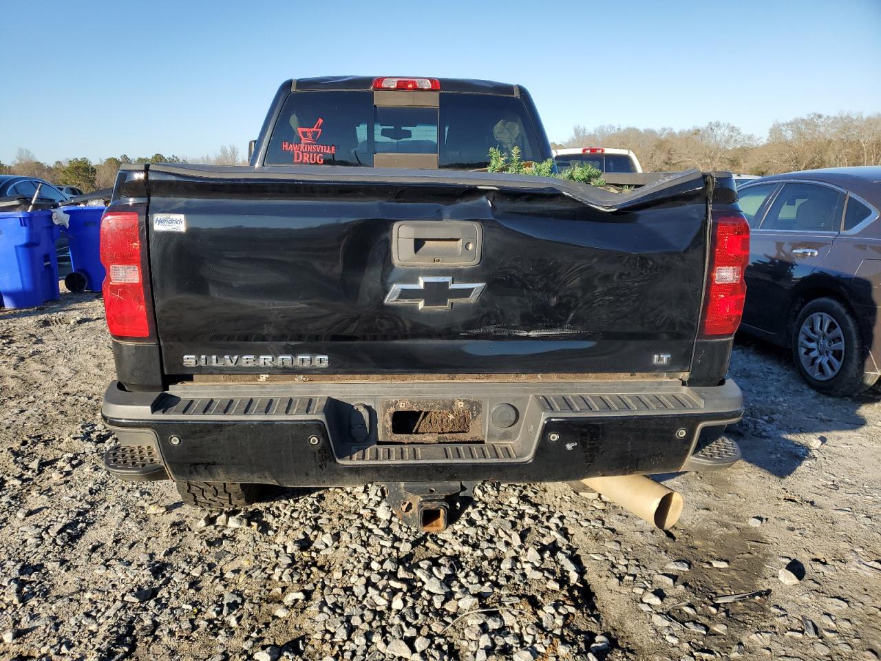 2017 Chevrolet Silverado VIN 1GC1KVEY5HF163133 Copart auction photo, front end damage thumbnail 6