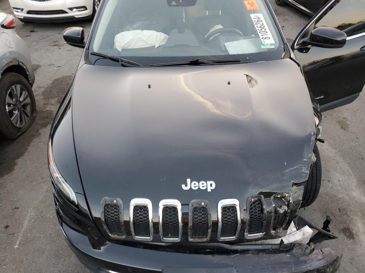 2014 Jeep Grand Cherokee VIN 1C4PJMDS8EW265073 Copart auction photo, front end / mechanical damage thumbnail 12