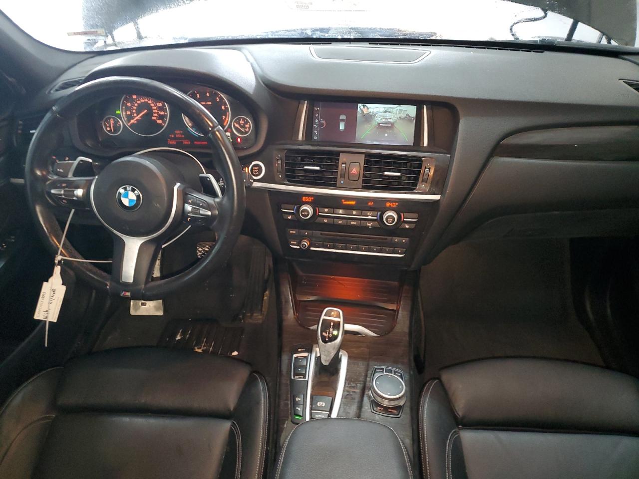 2017 BMW X3 VIN 5UXWX9C58H0T09646 Copart auction photo, front end damage thumbnail 8