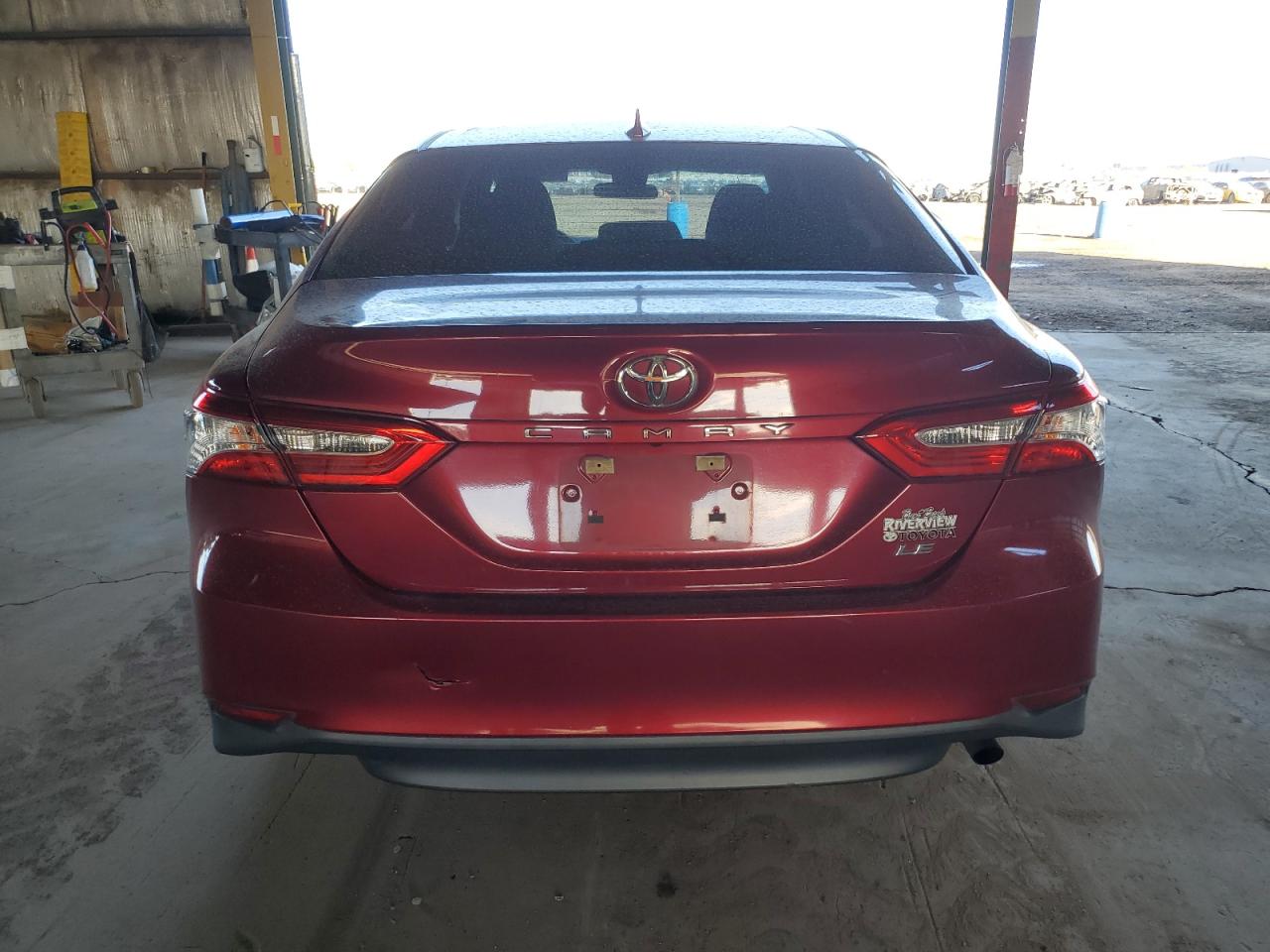 2019 Toyota Camry VIN 4T1B11HK5KU699747 Copart auction photo, front end damage thumbnail 6