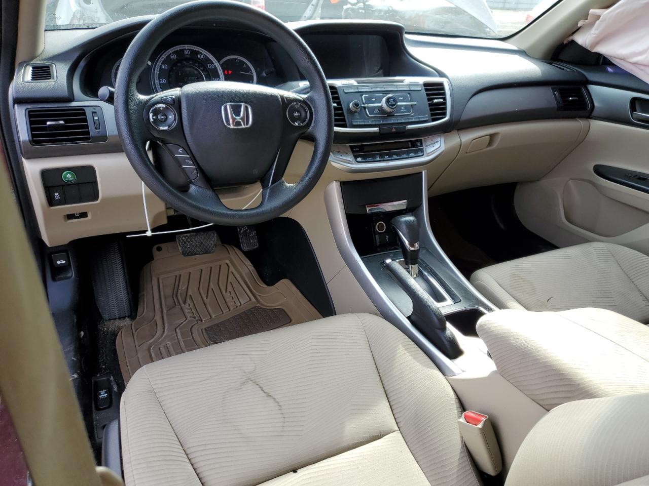 2014 Honda Accord VIN 1HGCR2F31EA107951 Copart auction photo, rear end damage thumbnail 8