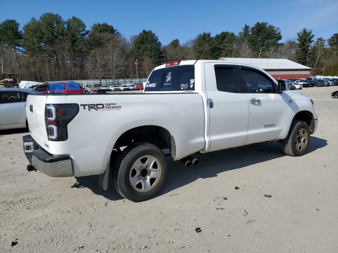 2008 Toyota Tundra VIN 5TBBT54128S460665 Copart auction photo, side / mechanical damage thumbnail 3
