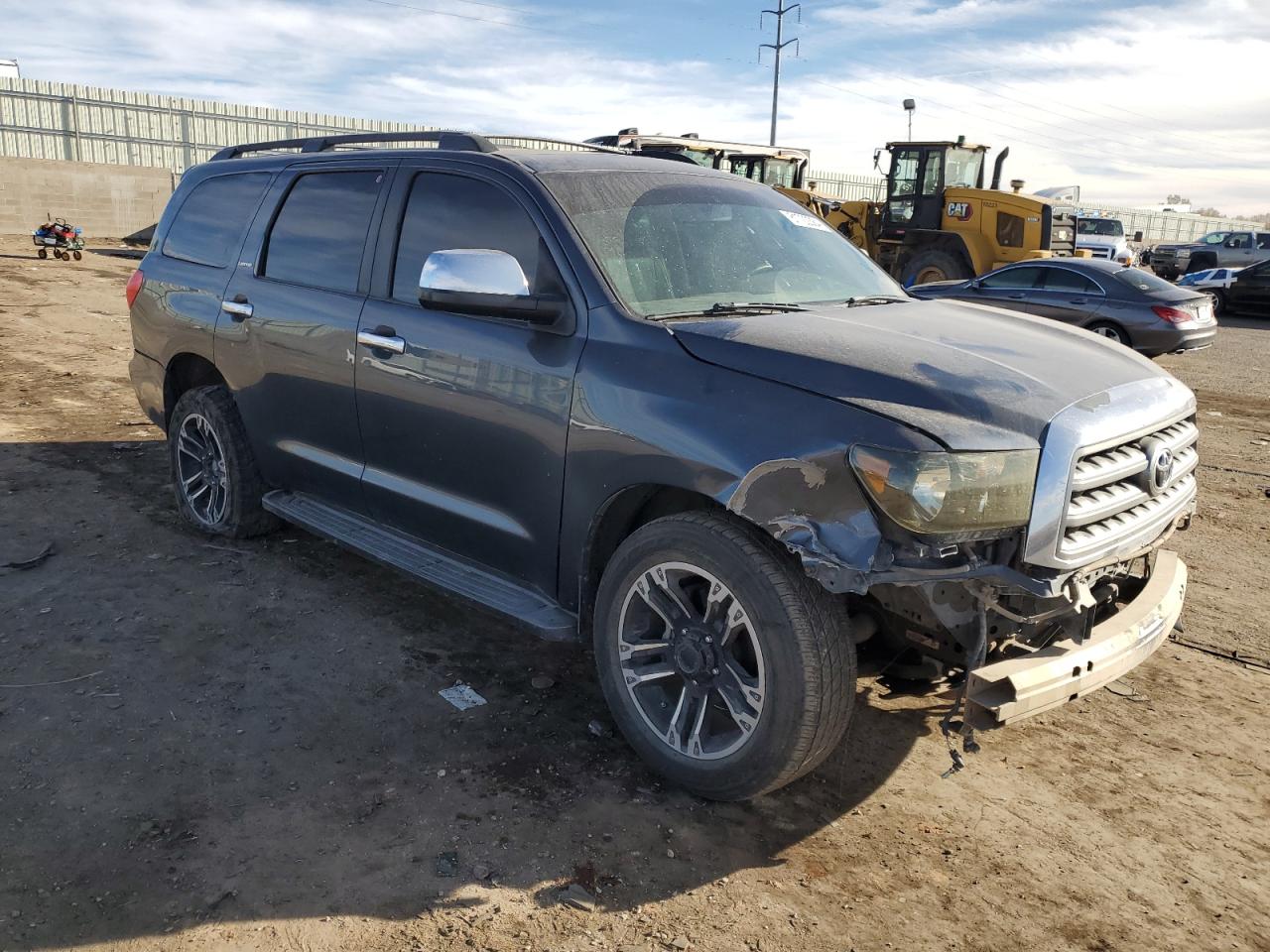 2008 Toyota Sequoia VIN 5TDBY68AX8S008472 Copart auction photo, front end / rear end damage thumbnail 4