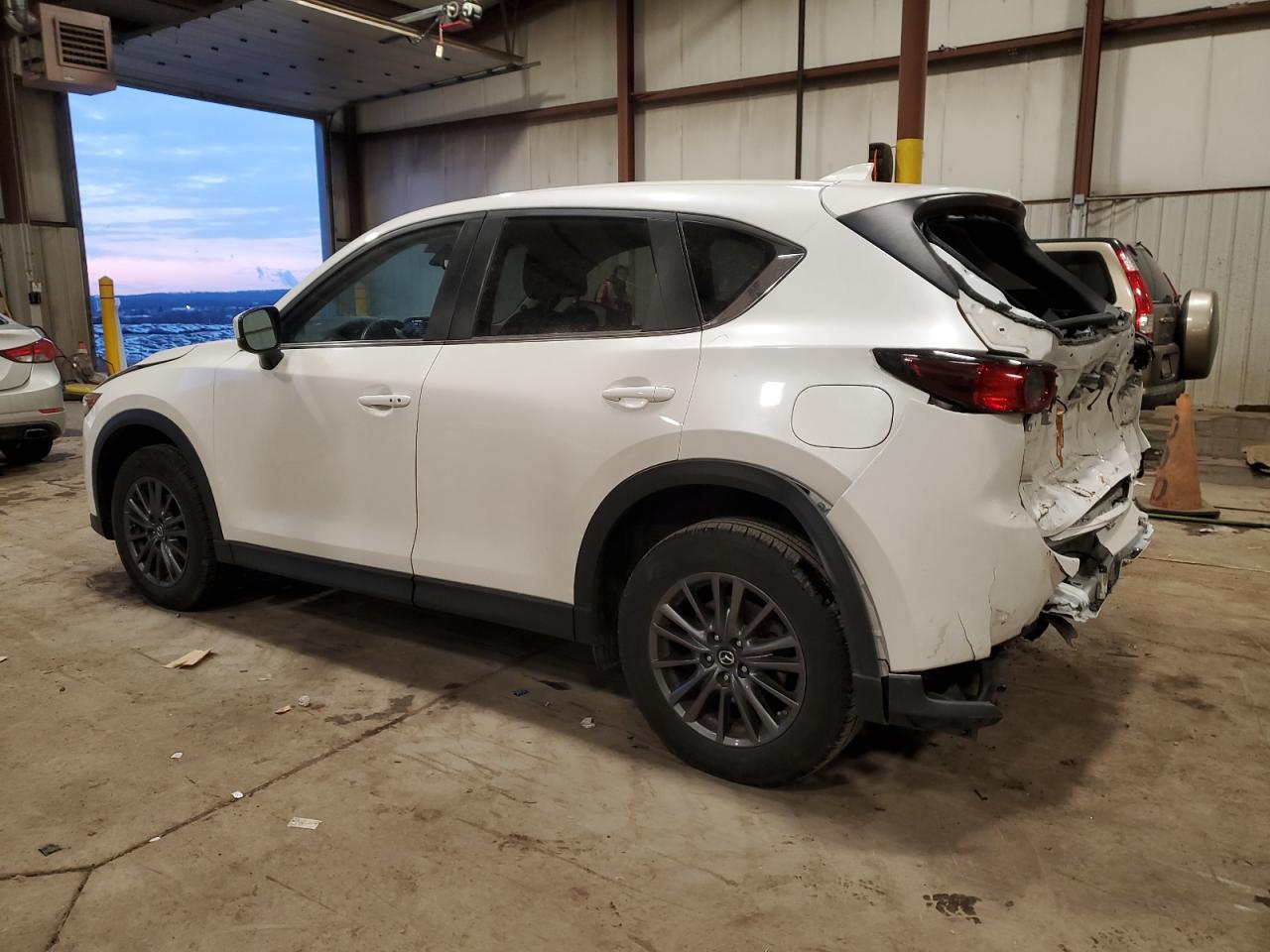 2020 Mazda CX-5 VIN JM3KFBCM8L0821991 Copart auction photo, rear end / side damage thumbnail 2