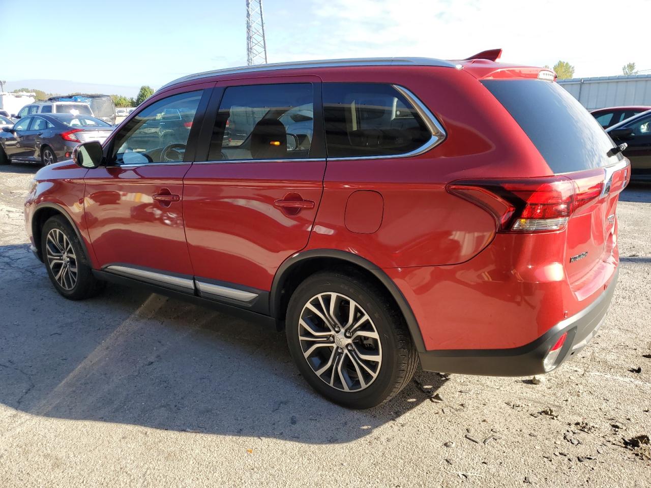 2018 Mitsubishi Outlander VIN JA4AZ3A39JZ068096 Copart auction photo, rear end damage thumbnail 2