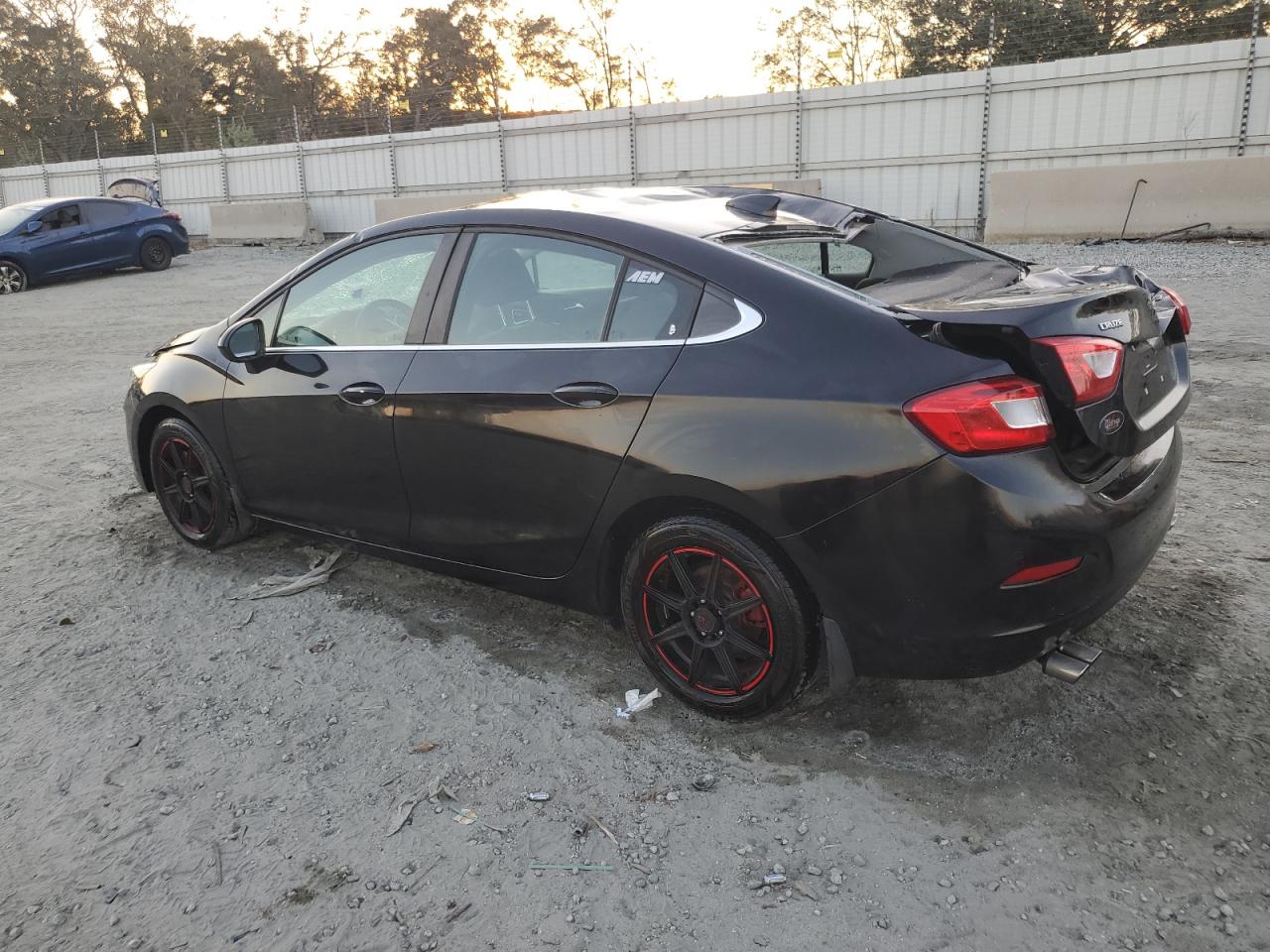 2019 Chevrolet Cruze VIN 1G1BE5SM9K7132345 Copart auction photo, top/roof damage thumbnail 2