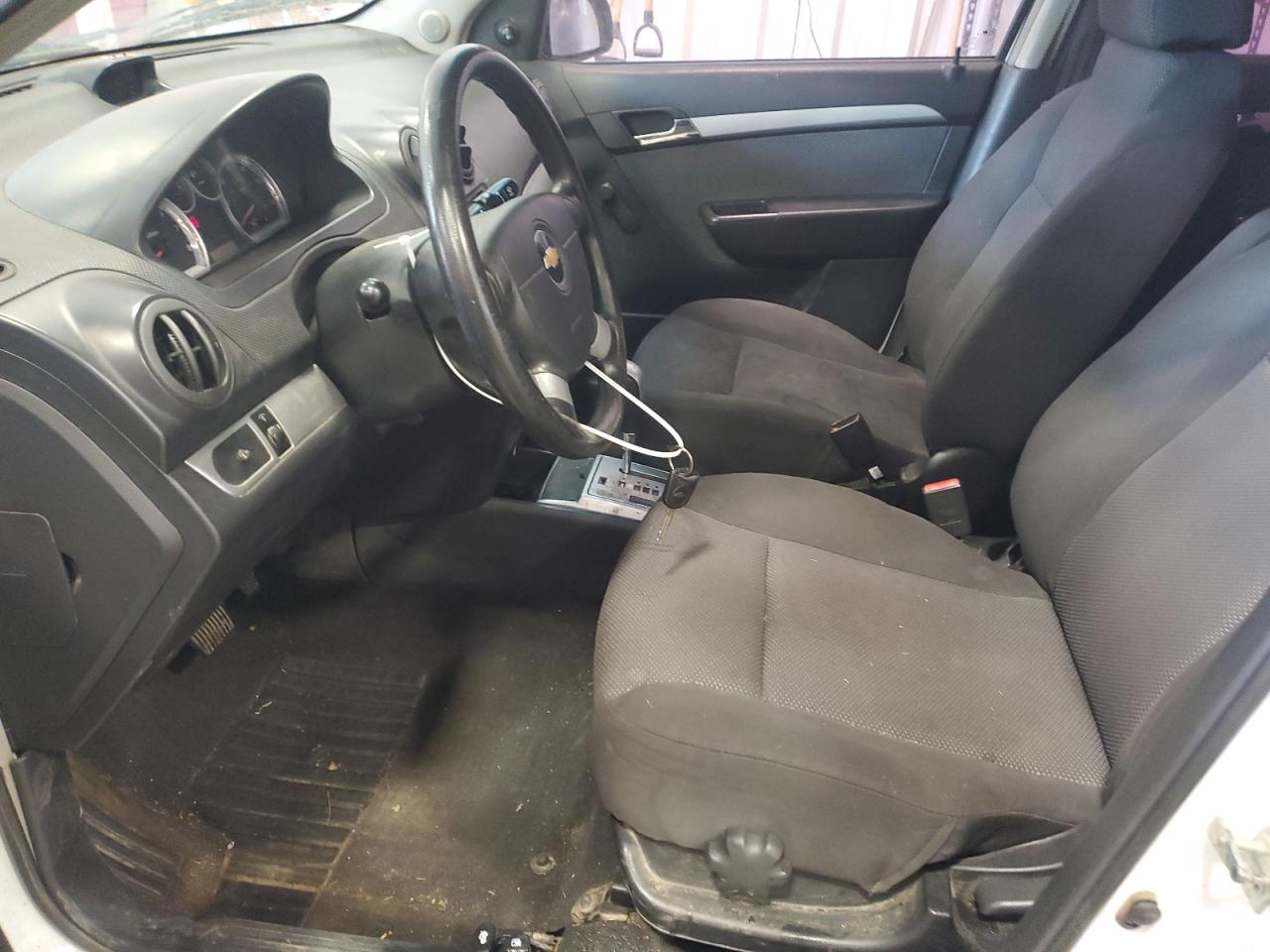 2011 Chevrolet Aveo VIN KL1TD5DE2BB122054 Copart auction photo, front end / side damage thumbnail 7