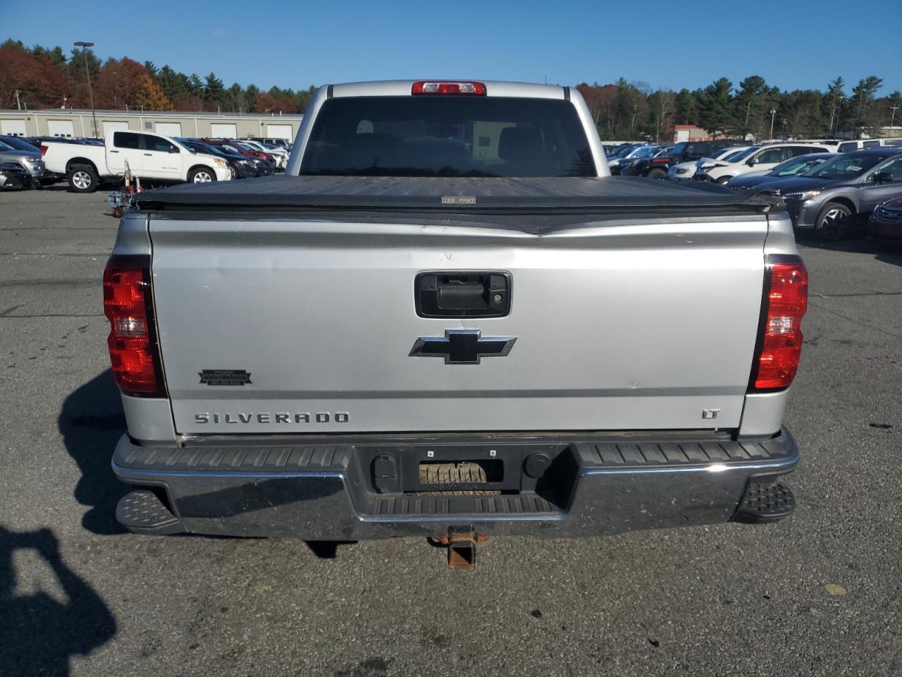 2015 Chevrolet Silverado VIN 1GCVKREC7FZ444312 Copart auction photo, stripped damage thumbnail 6