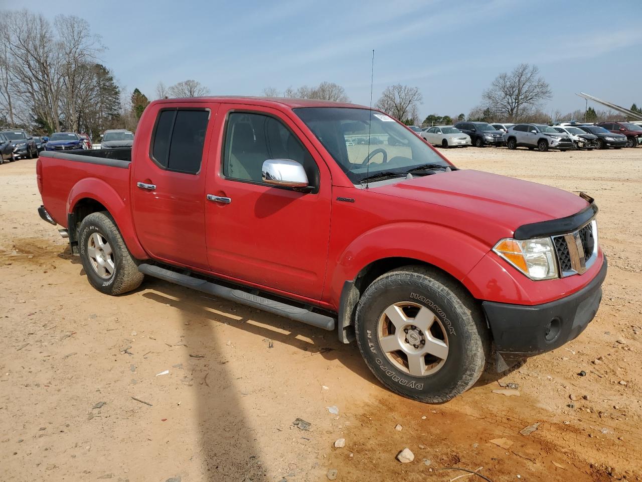 2006 Nissan Navara (Frontier) VIN 1N6AD07W06C469645 Copart auction photo, rear end / front end damage thumbnail 4