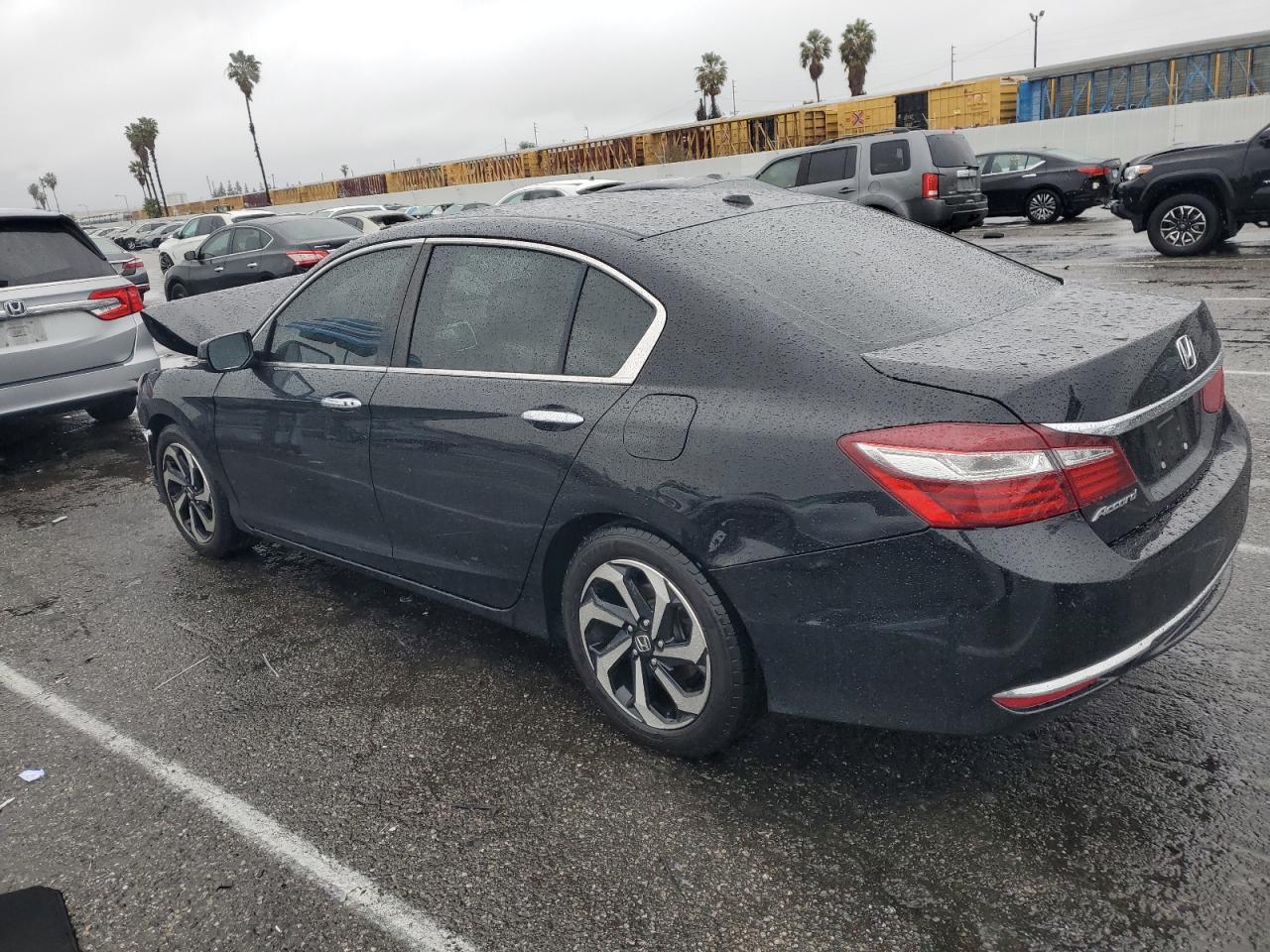 2016 Honda Accord VIN 1HGCR2F01GA079027 Copart auction photo, front end damage thumbnail 2