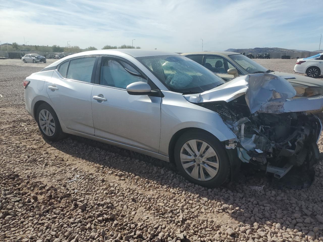 2022 Nissan Sentra VIN 3N1AB8BV8NY292924 Copart auction photo, front end damage thumbnail 4