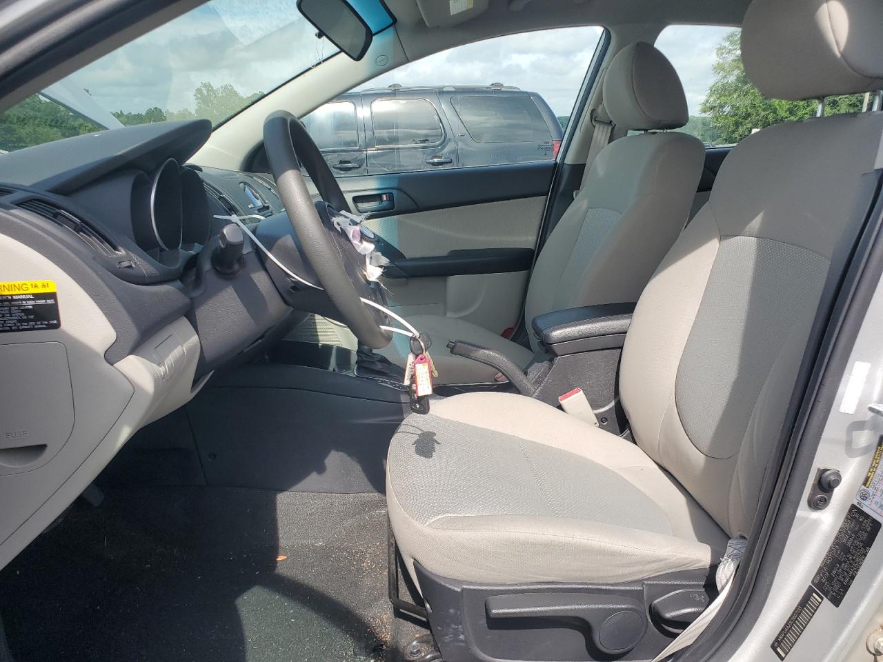 2012 KIA Forte VIN KNAFU4A23C5607133 Copart auction photo, front end damage thumbnail 7