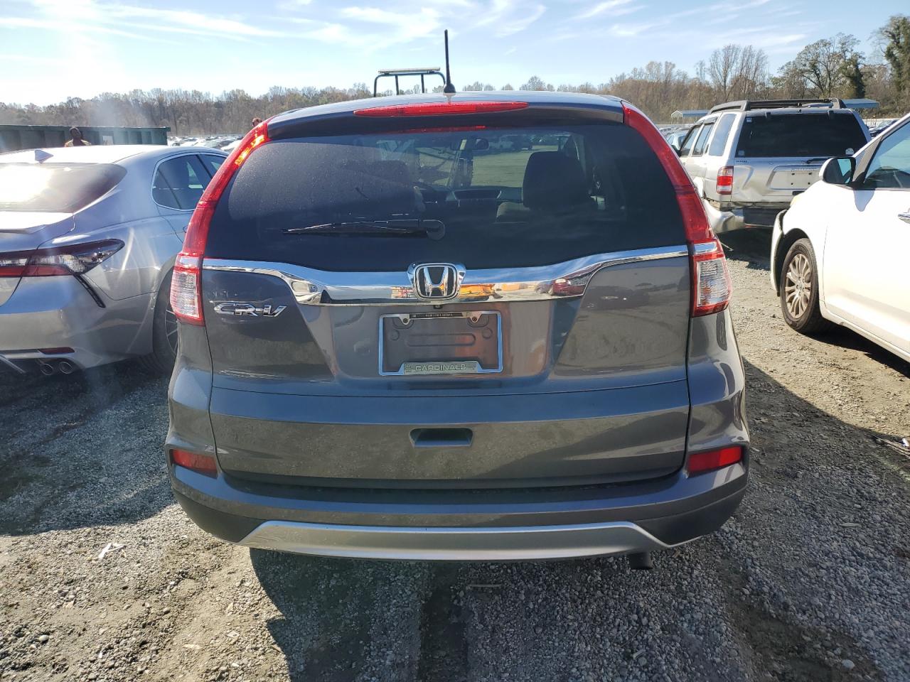 2015 Honda CR-V VIN 5J6RM3H57FL012130 Copart auction photo, front end damage thumbnail 6