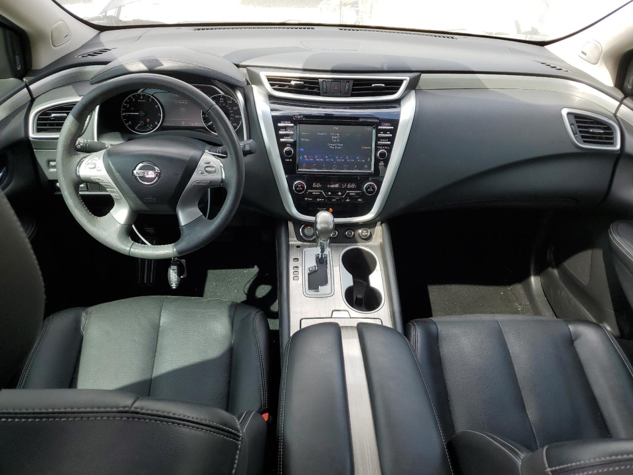 2017 Nissan Murano VIN 5N1AZ2MG4HN154041 Copart auction photo, front end / undercarriage damage thumbnail 8