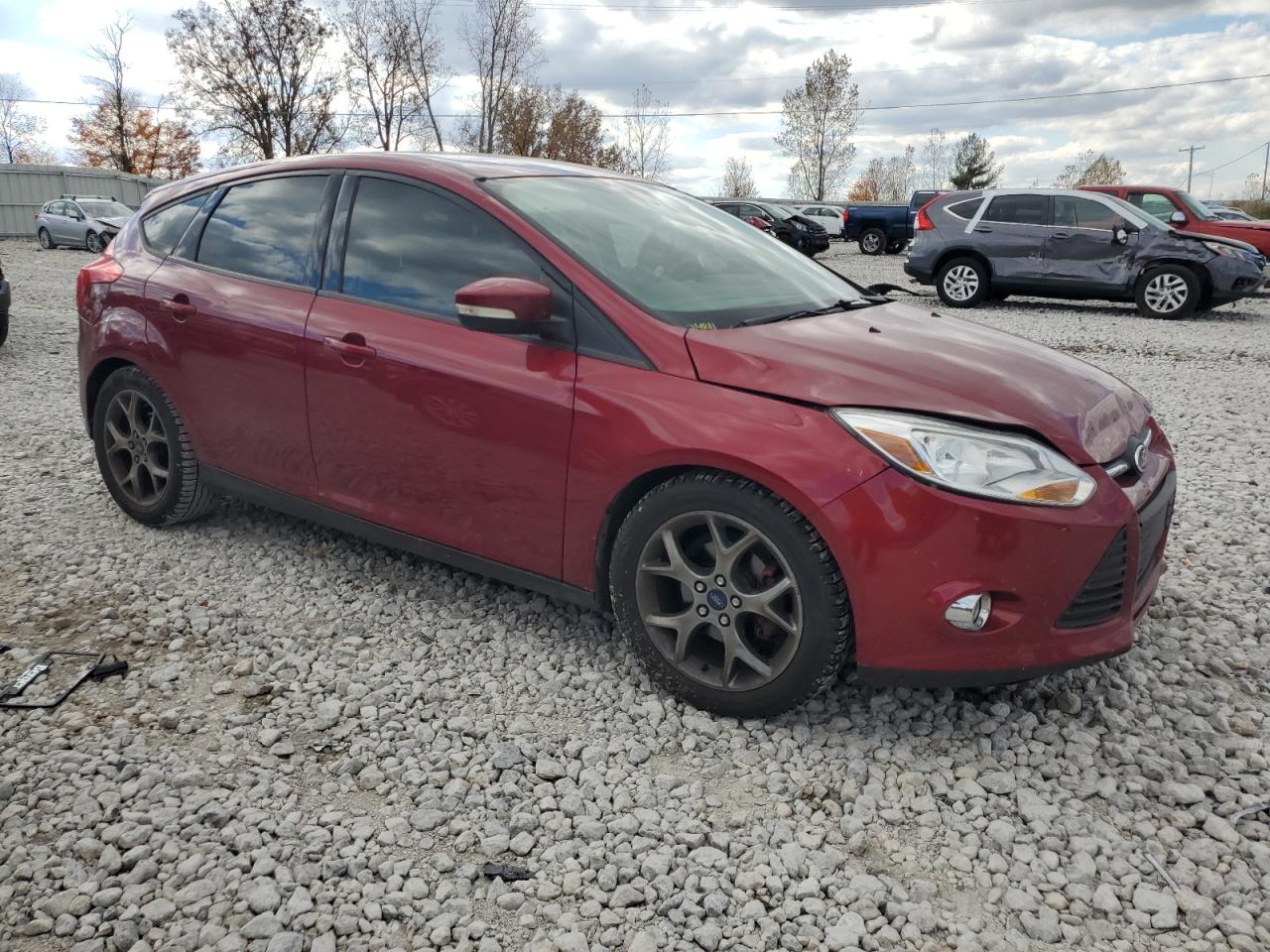 2014 Ford Focus VIN 1FADP3K25EL188684 Copart auction photo, front end damage thumbnail 4