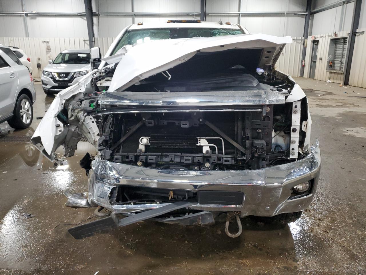 2015 Chevrolet Silverado VIN 1GC1KWEG8FF160110 Copart auction photo, rollover damage thumbnail 5