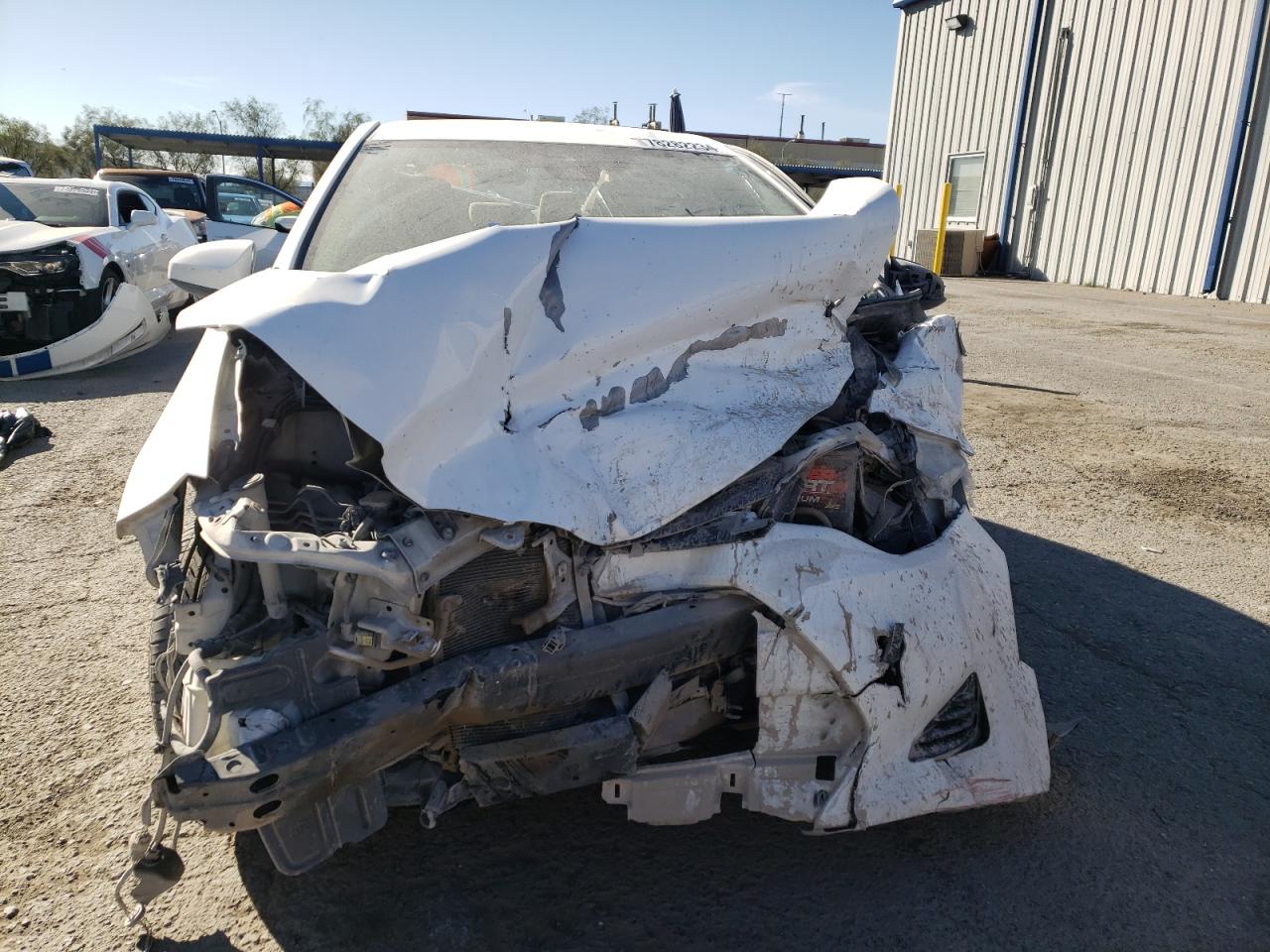 2017 Toyota Corolla VIN 2T1BURHEXHC762433 Copart auction photo, all over damage thumbnail 5