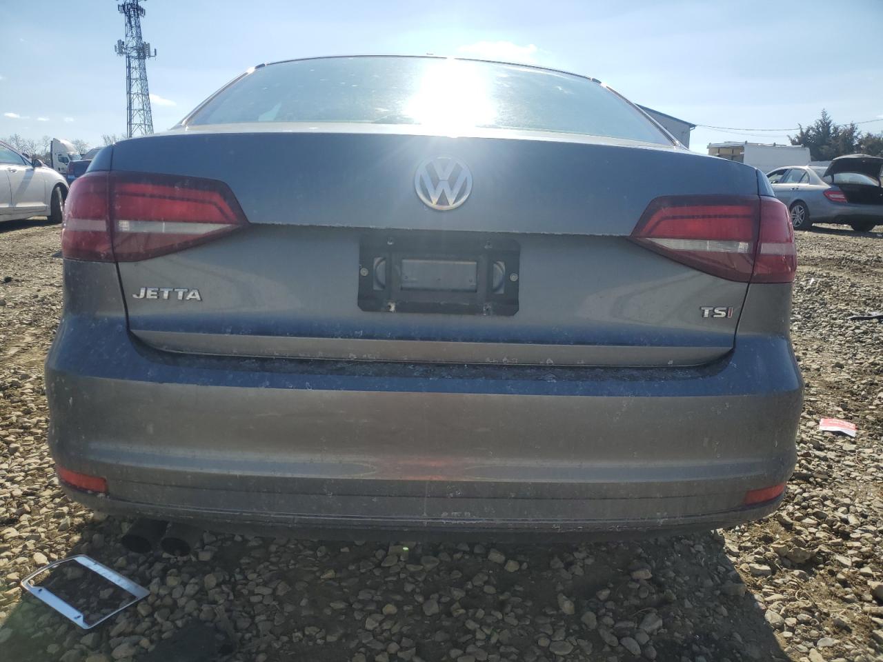 2016 Volkswagen Jetta VIN 3VW267AJ3GM212614 Copart auction photo, side / front end damage thumbnail 6