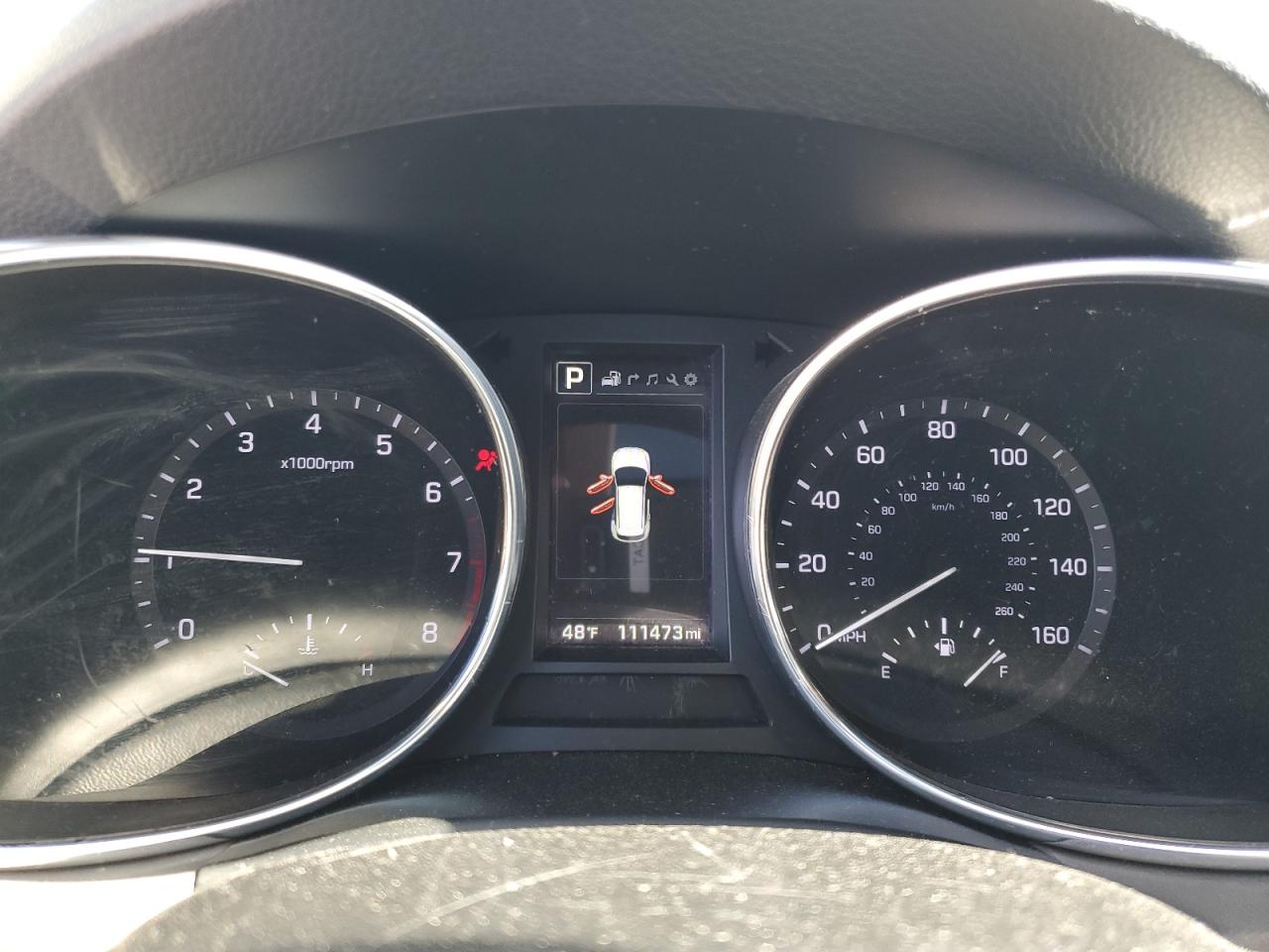 2017 Hyundai Santa Fe VIN 5XYZU3LB9HG500139 Copart auction photo, side damage thumbnail 9