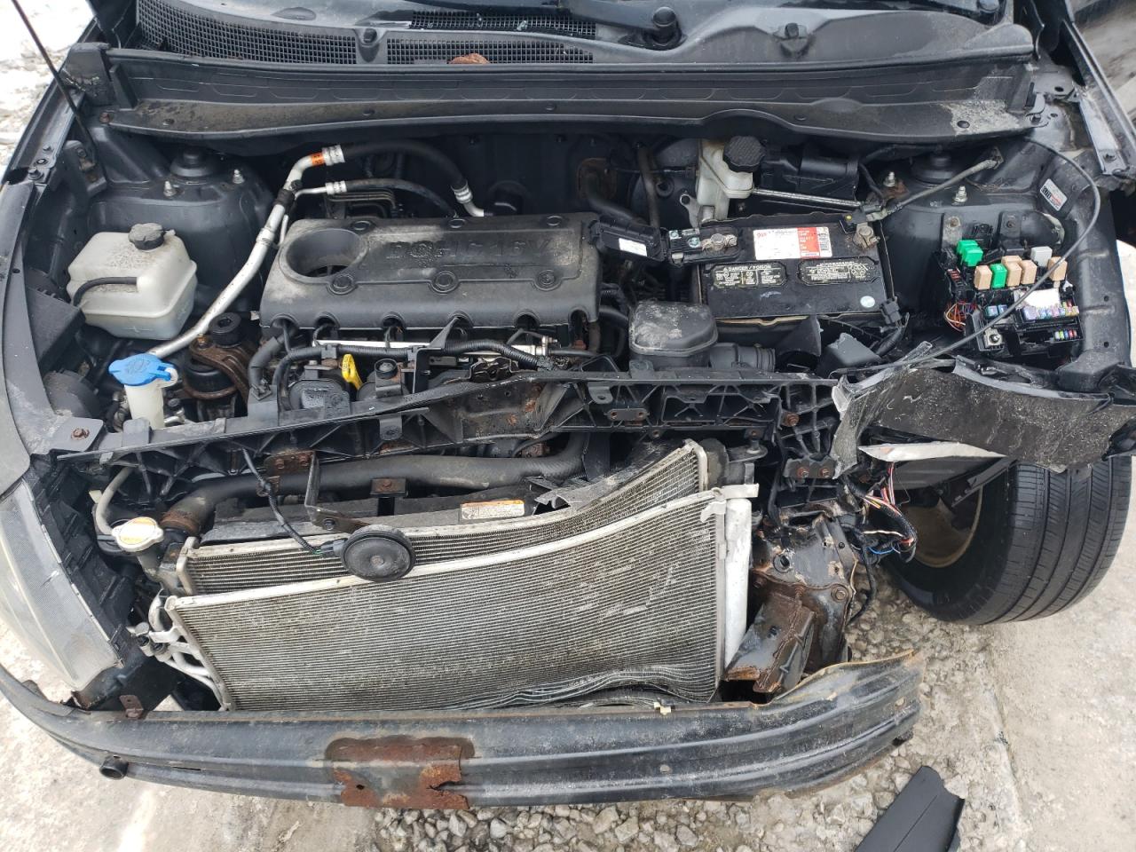 2012 KIA Sportage VIN KNDPB3A21C7297446 Copart auction photo, front end / side damage thumbnail 13