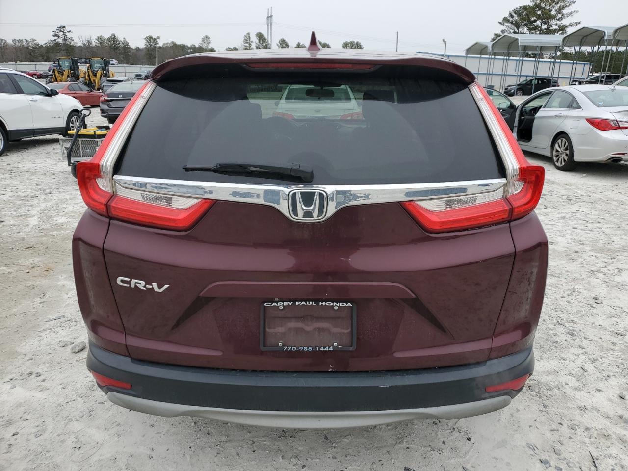 2018 Honda CR-V VIN 7FARW1H54JE016446 Copart auction photo, minor dent/scratches damage thumbnail 6