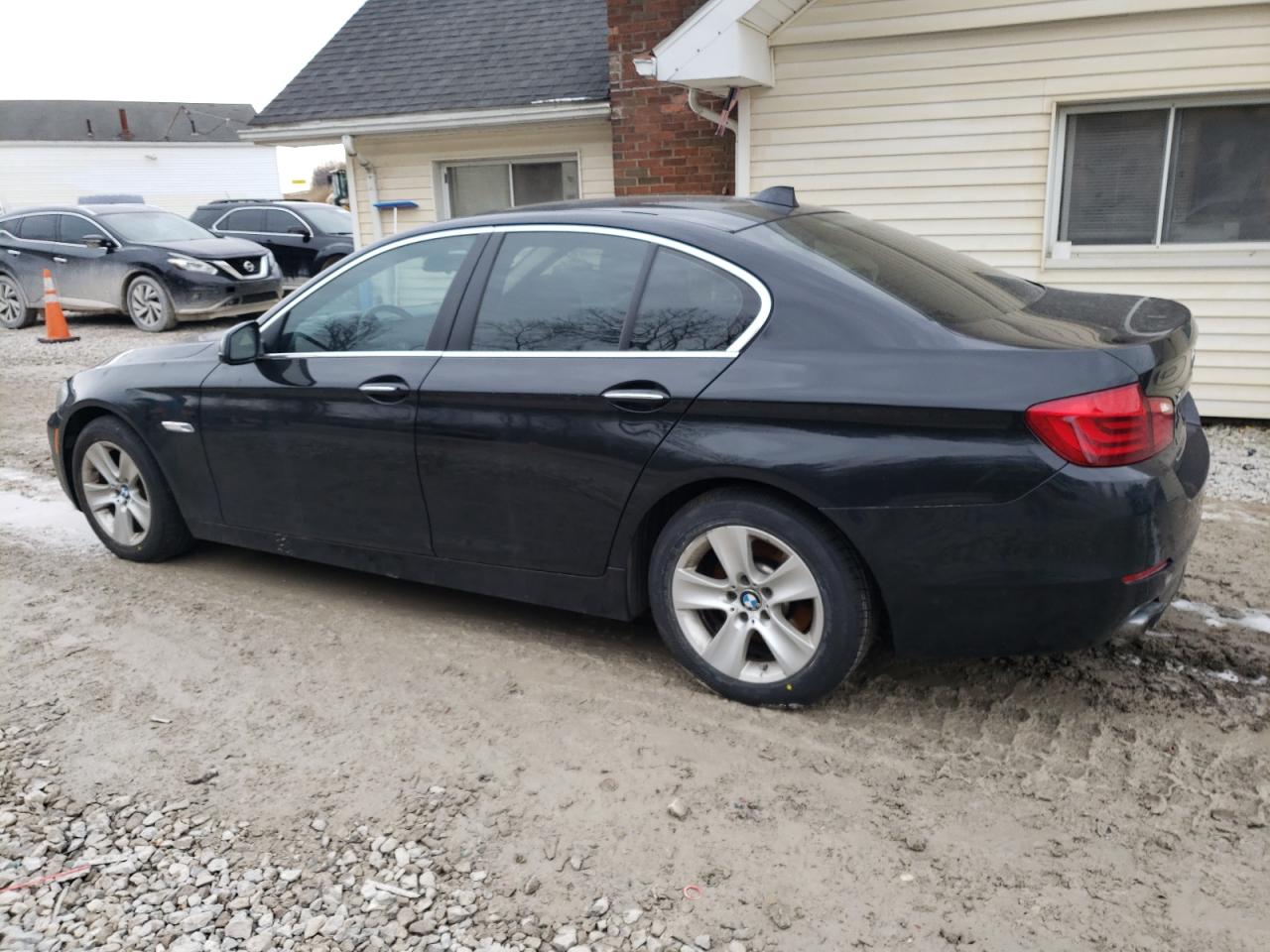 2013 BMW 5er VIN WBAXH5C55DD111148 Copart auction photo, front end / mechanical damage thumbnail 2