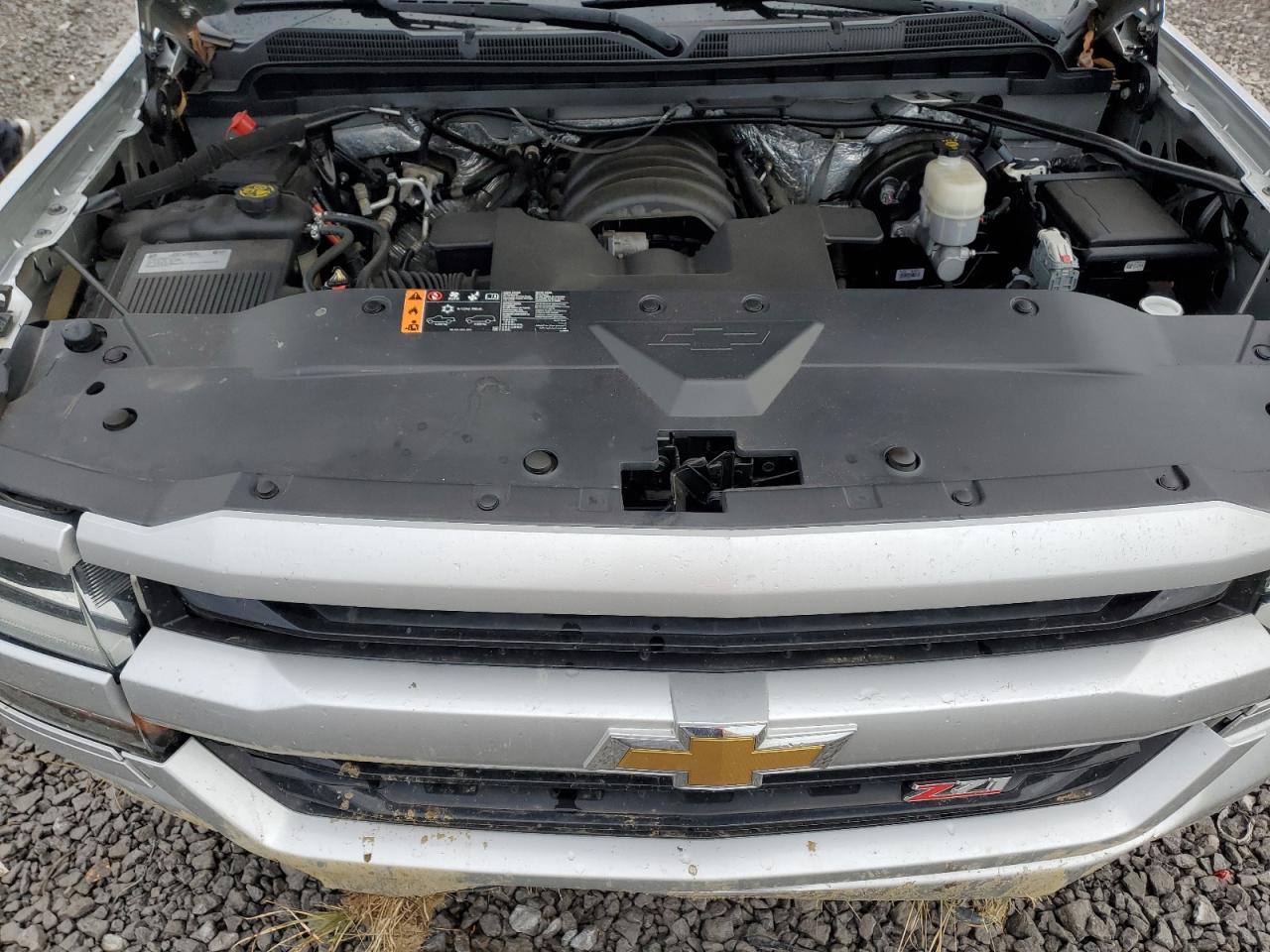 2017 Chevrolet Silverado VIN 3GCUKREC0HG482088 Copart auction photo, front end damage thumbnail 11