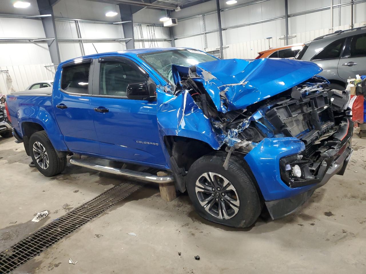 2021 Chevrolet Colorado VIN 1GCGTDEN4M1217634 Copart auction photo, front end damage thumbnail 4